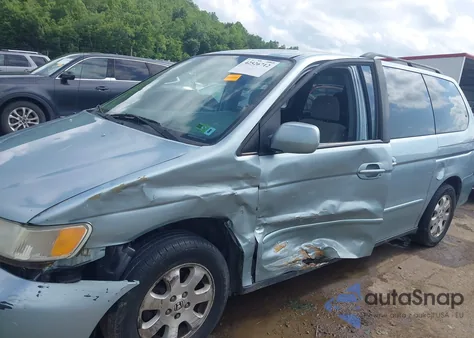 2004 Honda Odyssey Ex из США, поврежденный, VIN 5FNRL18614B136285